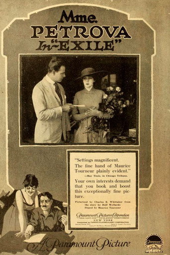 Movie poster for Exile (1917)