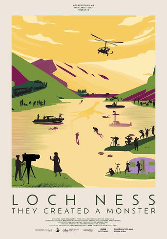 Movie poster for Loch Ness: They Created a Monster (2023)