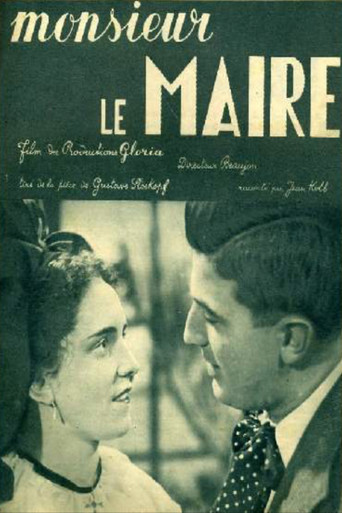 Movie poster for Monsieur le maire (1947)