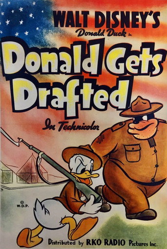 Movie poster for Donald Gets Drafted (1942)