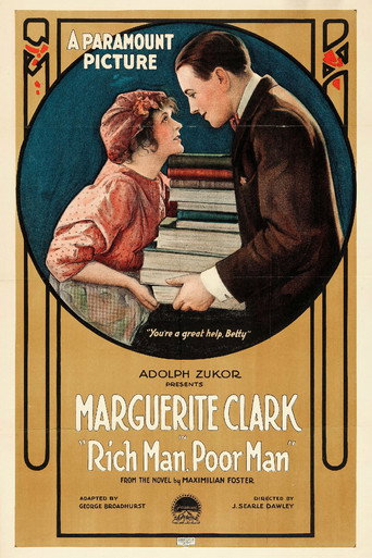 Movie poster for Rich Man, Poor Man (1918)