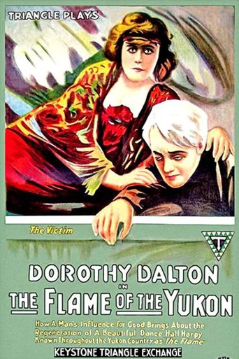 Movie poster for The Flame of the Yukon (1917)