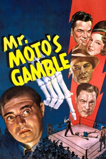 Movie poster for Mr. Moto's Gamble (1938)