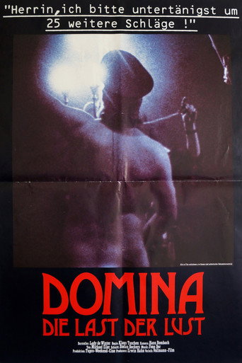 Movie poster for Domina - Die Last der Lust (1985)