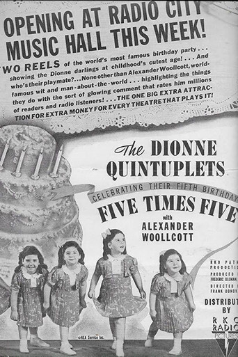 Movie poster for Five Times Five (1939)