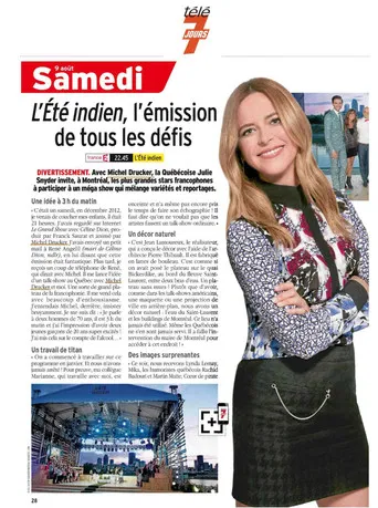 L'Été indien poster