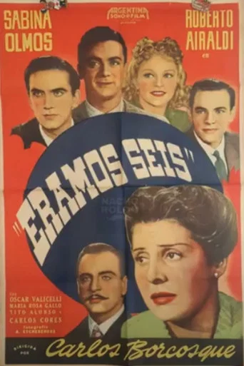Movie poster for Éramos Seis (1945)