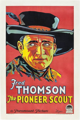 Movie poster for The Pioneer Scout (1928)