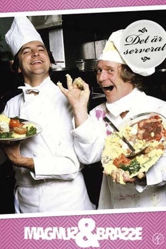 Movie poster for Magnus och Brasse: Det är serverat (1978)