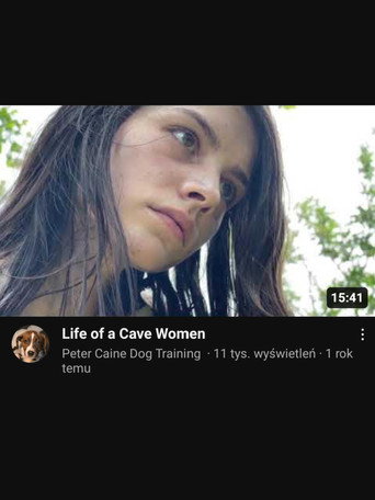 Movie poster for Life of a Cave Women