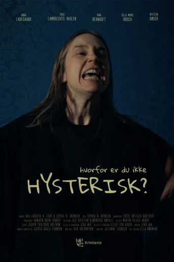 Movie poster for Hvorfor er du ikke hysterisk? (2026)
