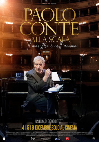 Movie poster for Paolo Conte alla Scala - Il maestro è nell’anima (2023)