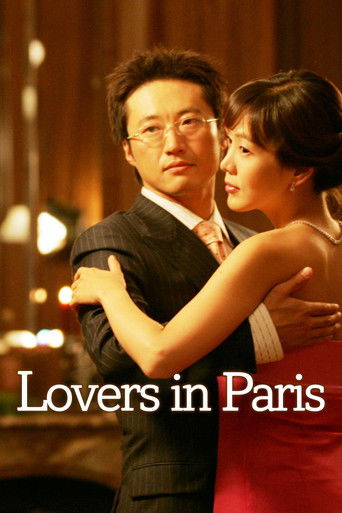 Lovers in Paris poster