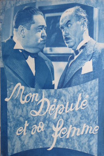 Movie poster for Mon député et sa femme (1937)