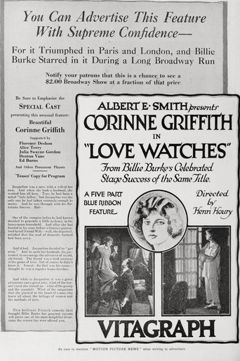 Movie poster for Love Watches (1918)