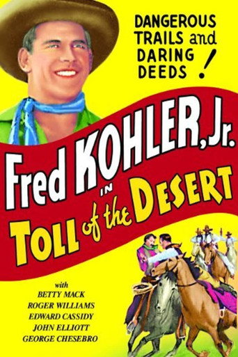 Movie poster for Toll of the Desert (1935)