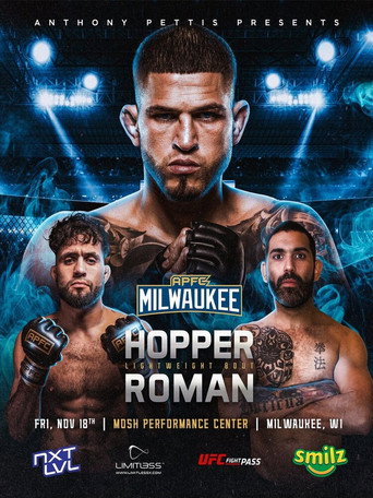 Movie poster for Anthony Pettis FC 3: Hopper vs. Roman (2022)