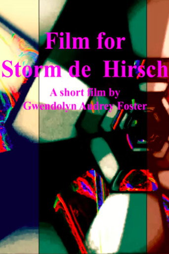 Movie poster for Film for Storm de Hirsch (2021)