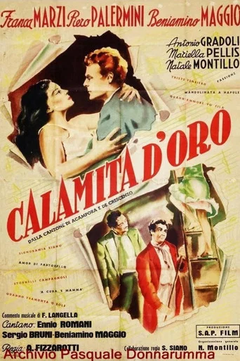 Movie poster for Calamita d'oro (1948)
