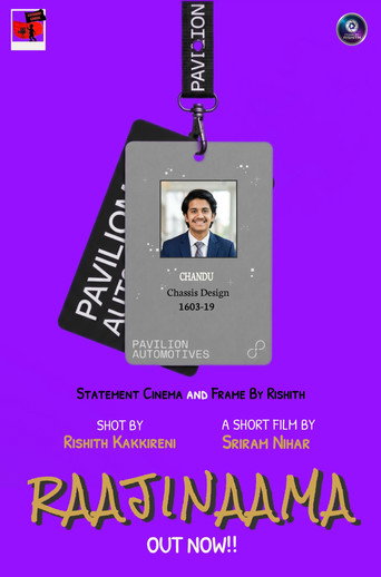 Movie poster for Raajinaama (2026)