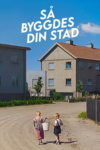 Series poster for Så byggdes din stad (2025)