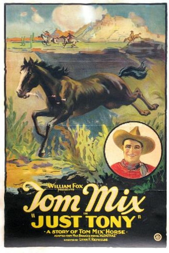 Movie poster for Just Tony (1922)