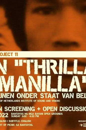 Movie poster for Een Thrilla in Manila: De Filipijnen Onder Staat Van Beleg (1975)