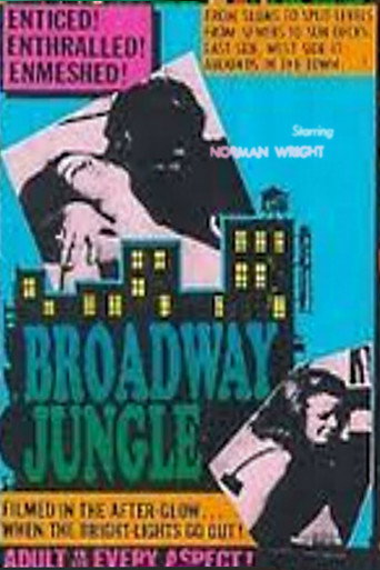 Movie poster for Broadway Jungle (1955)
