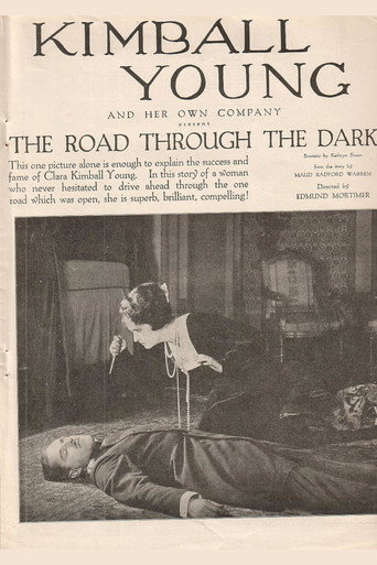 Movie poster for The Road Through the Dark (1918)