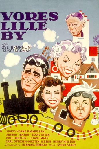 Movie poster for Vores lille by (1954)