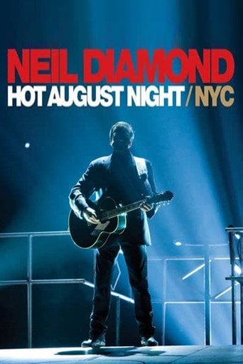 Movie poster for Neil Diamond: Hot August Night/NYC (2009)