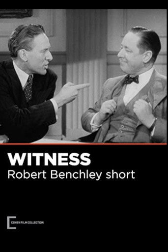 Movie poster for The Witness (1942)