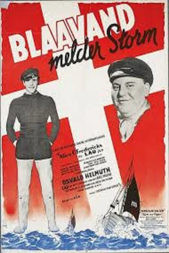Movie poster for Blaavand melder storm (1938)