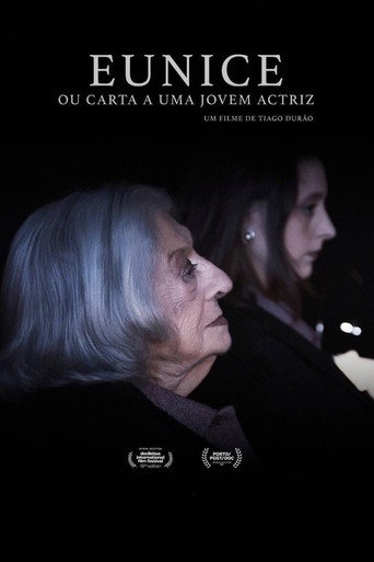 Movie poster for Eunice or a Letter to a Young Actress (2021)
