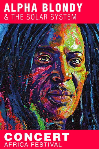 Movie poster for Alpha Blondy au Africa Festival (2018)