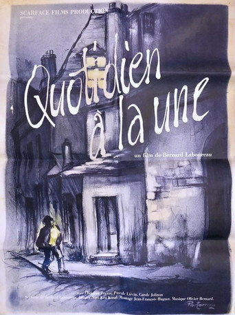 Movie poster for Quotidien à la une (1987)