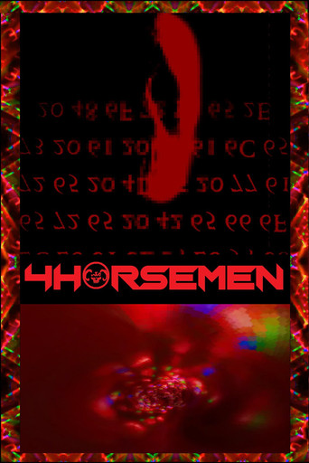 Movie poster for The Four Horsemen of the Apocalypse (2022)