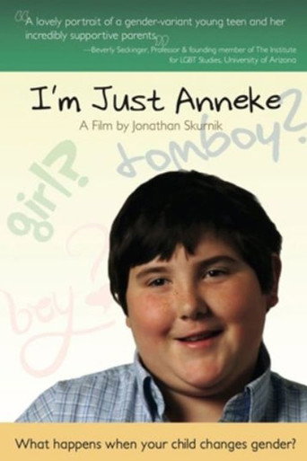 Movie poster for I'm Just Anneke (2012)