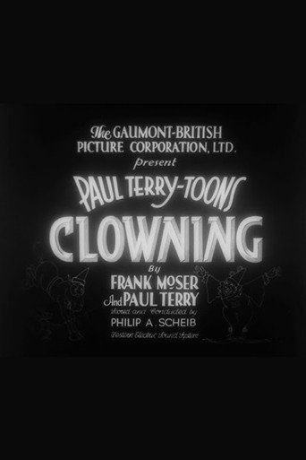 Movie poster for Clowning (1931)