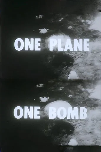 Movie poster for One Plane, One Bomb (1953)
