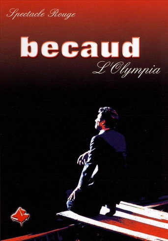 Movie poster for Gilbert Bécaud - L'Olympia : Spectacle Rouge (2002)