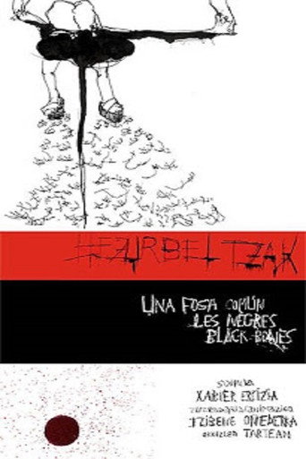 Movie poster for Hezurbeltzak, a Common Grave (2007)