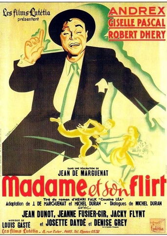 Madame et son flirt poster