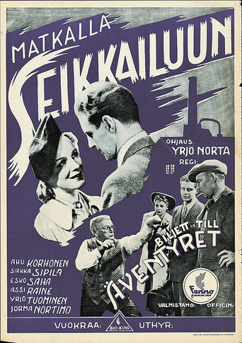 Movie poster for Matkalla seikkailuun (1945)