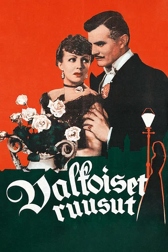 Movie poster for Valkoiset ruusut (1943)