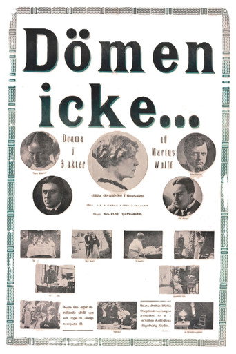Movie poster for Judge Not (1914)