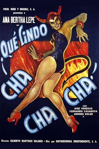 Movie poster for Qué lindo Cha Cha Cha (1955)
