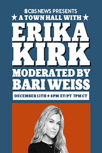 Movie poster for A Town Hall with Erika Kirk (2025)