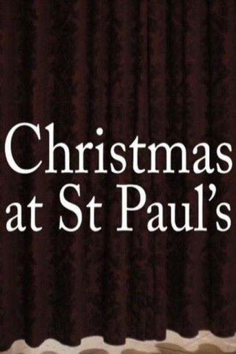 Christmas at St Paul's poster