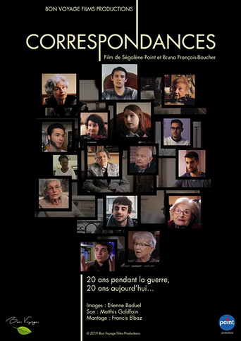 Movie poster for Correspondances (2019)